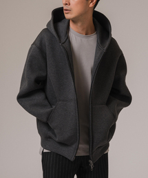 EDIFICE | ダブルニット ジップアップパーカー(パーカー)