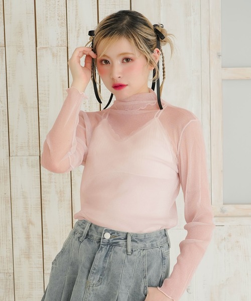 DearMyLoveRose（ディアマイラブローズ）の「ラメシアートップス（T