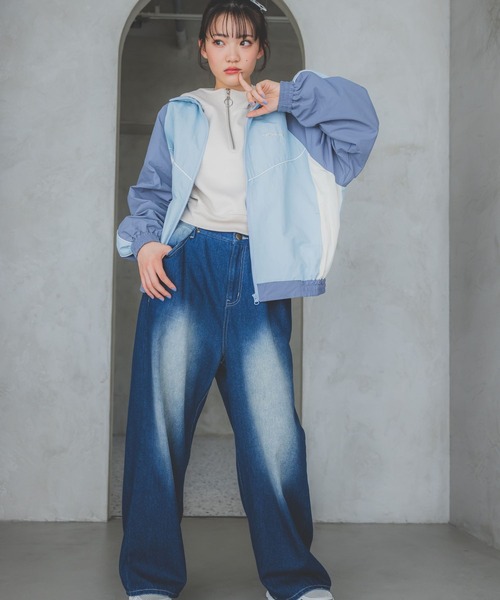 セール】カラーブロックブルゾン（ブルゾン）｜repipi armario（レピピ