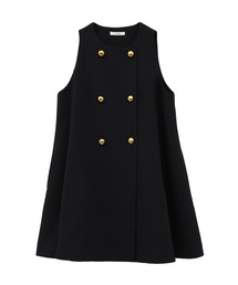 ワンピース clane DOUBLE BUTTON FLARE TOPS CLANE DOUBLE BUTTON FLARE TOPS