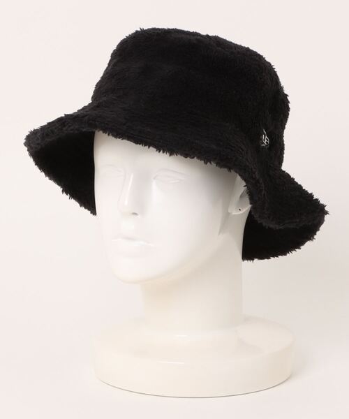 お値下げ　キッズ　New Era ブラックバケットハット familiar NEW ERA（ニューエラ） 帽子 ハット キッズ バケットハット キッズ