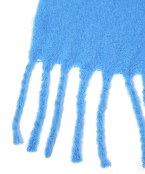 LAKOLE（ラコレ）の「ブークレーカラーマフラー / 138785（マフラー・レディース・ライトベージュ/オフホワイト/ブルー/ライトグレー/ピンク・FREE）」の6枚目の写真