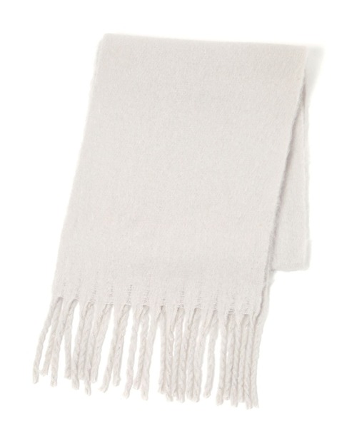 LAKOLE（ラコレ）の「ブークレーカラーマフラー / 138785（マフラー・レディース・ライトベージュ/オフホワイト/ブルー/ライトグレー/ピンク・FREE）」の17枚目の写真