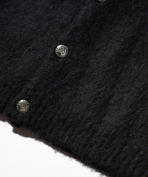 TOWNCRAFT / タウンクラフト VINTAGE MOHAIR STRIPE CARDIGAN