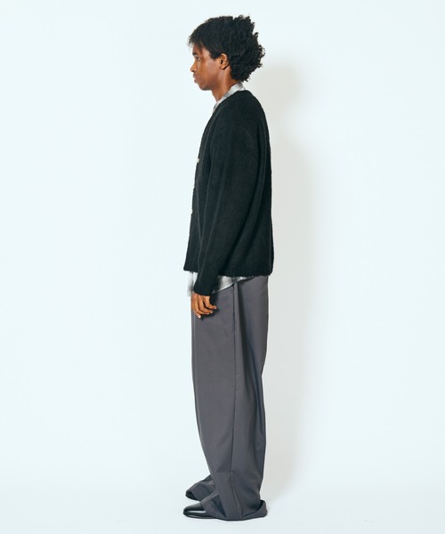 TOWNCRAFT / タウンクラフト VINTAGE MOHAIR STRIPE CARDIGAN ウール