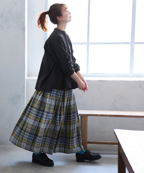 ソウルベリー soulberry はちみつ堂 はちみつチェックのスカート はちみつチェックのスカート（スカート）｜soulberry（ソウル