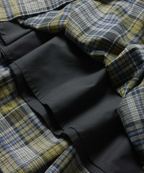 はちみつチェックのスカート（スカート）｜soulberry（ソウルベリー