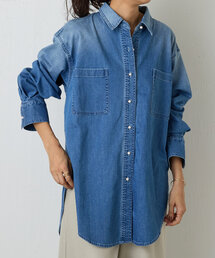 BEARDSLEY | 《FRIPIER》パール釦デニムシャツ(シャツ/ブラウス)
