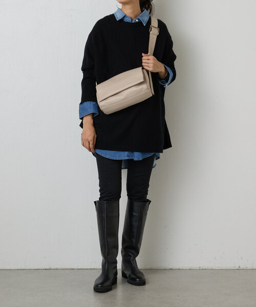 BEARDSLEY（ビアズリー）の「《FRIPIER》パール釦デニムシャツ（シャツ/ブラウス・レディース・インディゴブルー・FREE）」の20枚目の写真