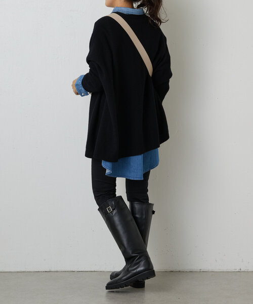 BEARDSLEY（ビアズリー）の「《FRIPIER》パール釦デニムシャツ（シャツ/ブラウス・レディース・インディゴブルー・FREE）」の22枚目の写真