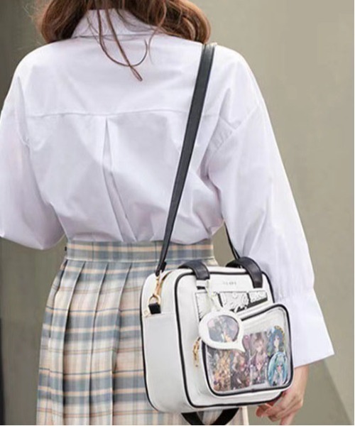 gossip!ロサンゼルス(ゴシップロサンゼルス)の「2way オーロラ 姫痛バッグ(ショルダーバッグ・レディース・オレンジ/ホワイト・FREE)」の9枚目の写真