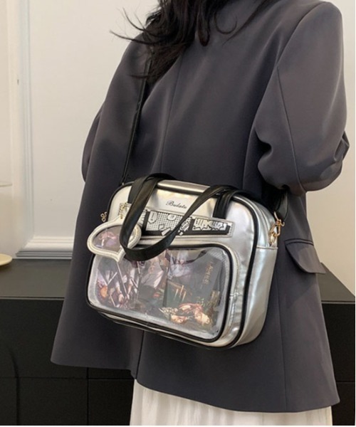 gossip!ロサンゼルス(ゴシップロサンゼルス)の「2way オーロラ 姫痛バッグ(ショルダーバッグ・レディース・オレンジ/ホワイト・FREE)」の21枚目の写真
