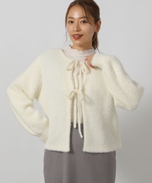 LAKOLE | 2WAYシャギーリボンカーディガン / 145610(カーディガン/ボレロ)