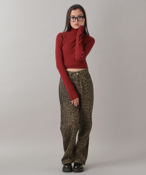 FOREVER 21(フォーエバー トゥエンティーワン)の「【2024FW】配色リブニットプルオーバー(ニット/セーター・レディース・ブラック/レッド/グレー・FREE)」の18枚目の写真