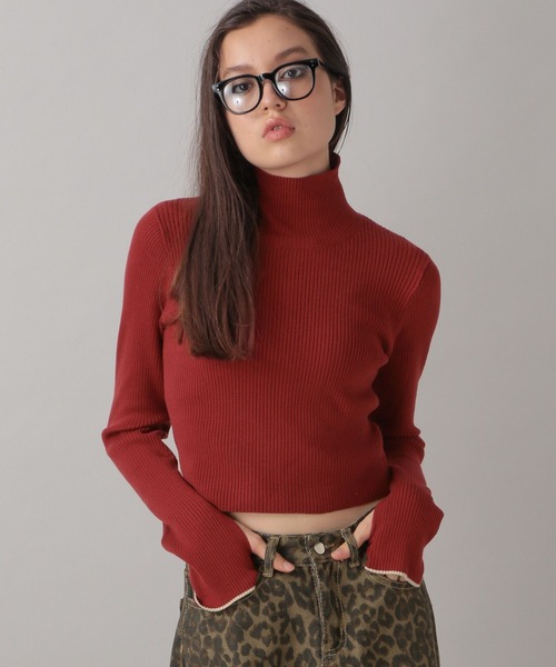 FOREVER 21(フォーエバー トゥエンティーワン)の「【2024FW】配色リブニットプルオーバー(ニット/セーター・レディース・ブラック/レッド/グレー・FREE)」の21枚目の写真