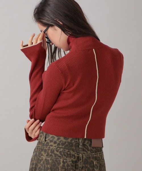 FOREVER 21(フォーエバー トゥエンティーワン)の「【2024FW】配色リブニットプルオーバー(ニット/セーター・レディース・ブラック/レッド/グレー・FREE)」の22枚目の写真