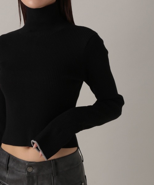 FOREVER 21(フォーエバー トゥエンティーワン)の「【2024FW】配色リブニットプルオーバー(ニット/セーター・レディース・ブラック/レッド/グレー・FREE)」の12枚目の写真