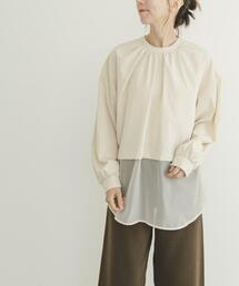 ITEMS URBANRESEARCH | 2WAYシアードッキングブラウス(シャツ/ブラウス)
