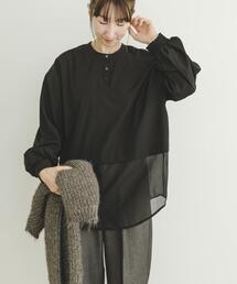 ITEMS URBANRESEARCH | 2WAYシアードッキングブラウス(シャツ/ブラウス)