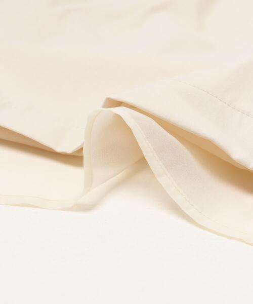 ITEMS URBANRESEARCH（アイテムズ アーバンリサーチ）の「2WAYシアードッキングブラウス（シャツ/ブラウス・レディース・ライトベージュ/ブラック・FREE）」の16枚目の写真