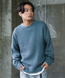 En serio TOKYO（エンソリオトーキョー）の「畔編みクルーネックニットセーター（ニット/セーター）」