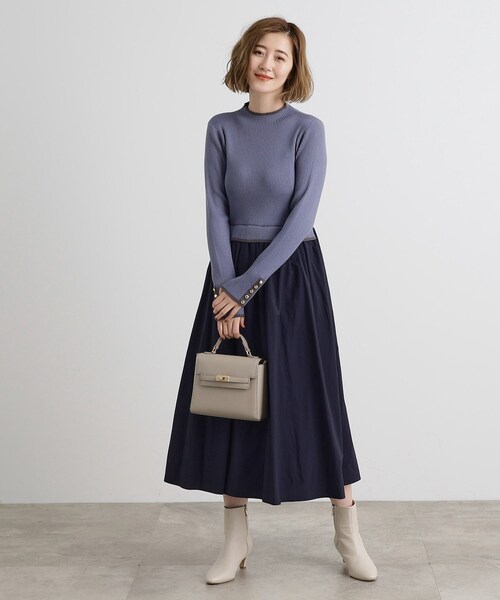 grove（グローブ）の「【雑誌掲載】カクシボフラップベルトショルダー【入卒対応可】（ショルダーバッグ・レディース・アイボリー/ブラック/サックスブルー/グレー・00）」の10枚目の写真