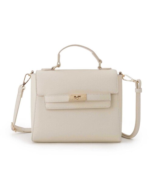 grove（グローブ）の「【雑誌掲載】カクシボフラップベルトショルダー【入卒対応可】（ショルダーバッグ・レディース・アイボリー/ブラック/サックスブルー/グレー・00）」の18枚目の写真