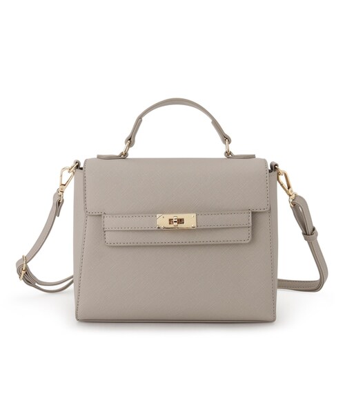 grove（グローブ）の「【雑誌掲載】カクシボフラップベルトショルダー【入卒対応可】（ショルダーバッグ・レディース・アイボリー/ブラック/サックスブルー/グレー・00）」の19枚目の写真