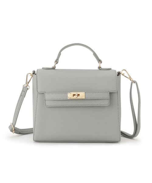 grove（グローブ）の「【雑誌掲載】カクシボフラップベルトショルダー【入卒対応可】（ショルダーバッグ・レディース・アイボリー/ブラック/サックスブルー/グレー・00）」の21枚目の写真