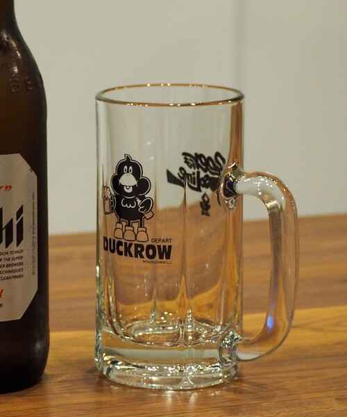 FREAK'S STORE(フリークスストア)の「DUCKROW DEPART/ダックローデパート BEERはGASOLINE ジョッキ(グラス/マグカップ/タンブラー・メンズ・ブラック・ONE SIZE)」の10枚目の写真