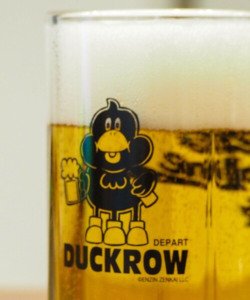 FREAK'S STORE(フリークスストア)の「DUCKROW DEPART/ダックローデパート BEERはGASOLINE ジョッキ(グラス/マグカップ/タンブラー・メンズ・ブラック・ONE SIZE)」の12枚目の写真