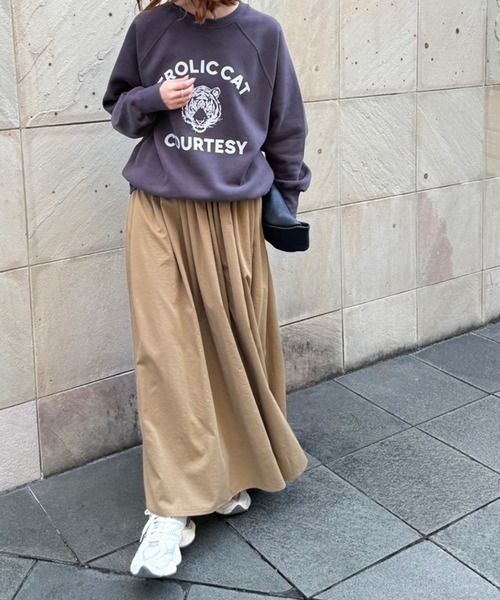 meilmada(メイルマダ)の「裏起毛ロゴスウェット(スウェット・レディース・チャコールグレー/ネイビー/オートミール/モカ・FREE)」の10枚目の写真