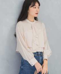 URBAN RESEARCH ROSSO WOMEN | 起毛サテンタイブラウス(シャツ/ブラウス)