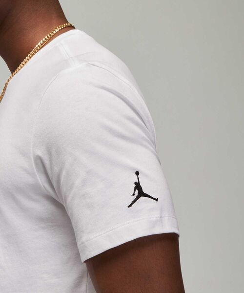JORDAN BRAND（ジョーダンブランド）の「ジョーダン エア メンズ Tシャツ / Jordan Air Men's T-Shirt DM3182-100 White（Tシャツ/カットソー・メンズ・ホワイト・XS/3XL/XL/S/M/L/2XL）」の4枚目の写真