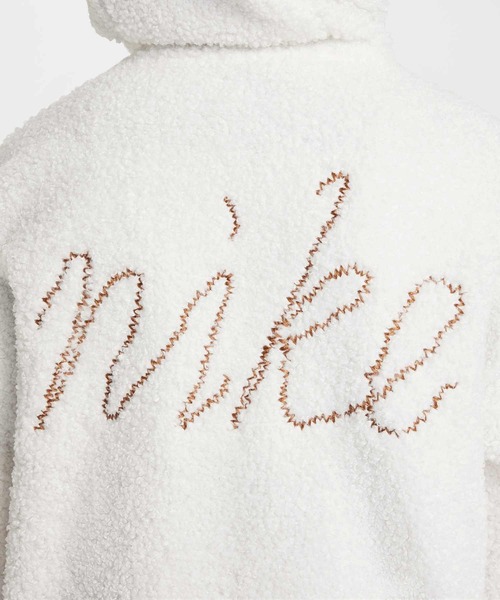 NIKE(ナイキ)の「ナイキ スポーツウェア クラブ ジュニア フルジップ ウィンタライズド パーカー / Nike Sportswear Club Big Kids' Full-Zip Winterized Hoodie HQ4882-133 Sail(パーカー・キッズ・クリーム・130/140/150/160/170)」の7枚目の写真