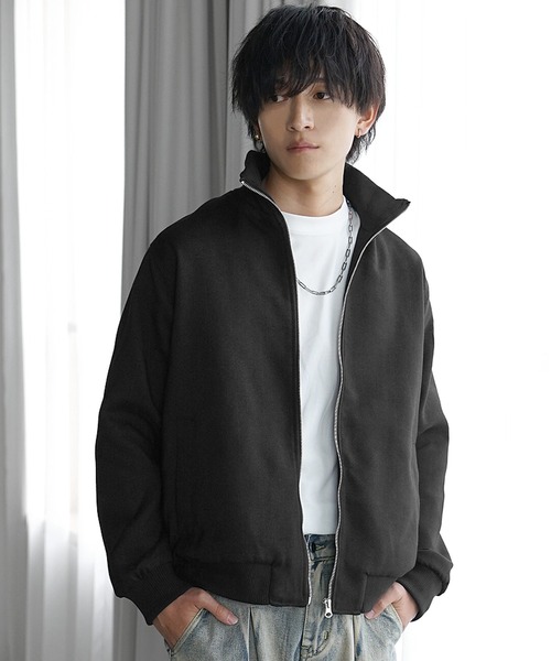 【MinoriTY】レトロツイードリブブルゾン（ブルゾン）｜MinoriTY（マイノリティ）
