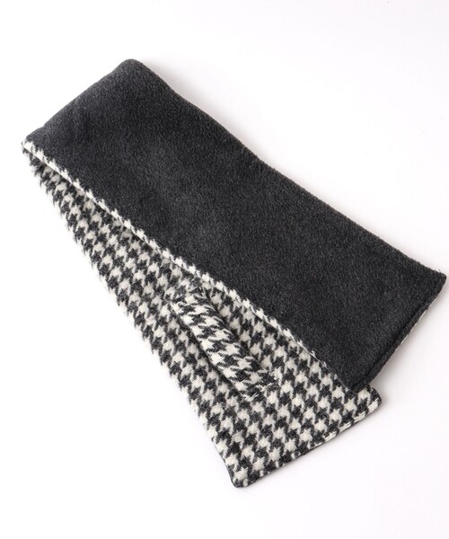 TWEED MILL（ツイードミル）の「【TWEEDMILL/ツイードミル】別注クロスマフラー17（マフラー・メンズ・ライトブルー/ブラック系その他2/ブラック系その他/ブルー系その他・FREE）」の11枚目の写真