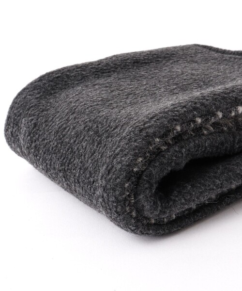 TWEED MILL（ツイードミル）の「【TWEEDMILL/ツイードミル】別注クロスマフラー17（マフラー・メンズ・ライトブルー/ブラック系その他2/ブラック系その他/ブルー系その他・FREE）」の8枚目の写真