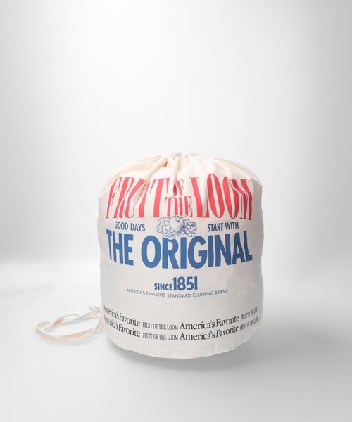 FRUIT OF THE LOOM（フルーツオブザルーム）の「LAUNDRY BAG / ランドリー / ショルダーバッグ / カジュアル / ロゴ / プリント / 大容量（トートバッグ・レディース・グリーン/ピンク/ブルー・FREE）」の9枚目の写真