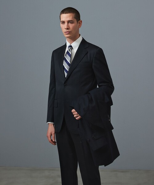 J.PRESS(ジェイプレス)の「【定番】【JAPAN CRAFT CLOTH】スーツ / 背抜き(セットアップ・メンズ・ブラック系/グレー系/ネイビー系・A5/A6/AB5/AB6)」の3枚目の写真