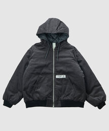 *セットアップ可能商品【Sourcream】コーデュロイフードブルゾン