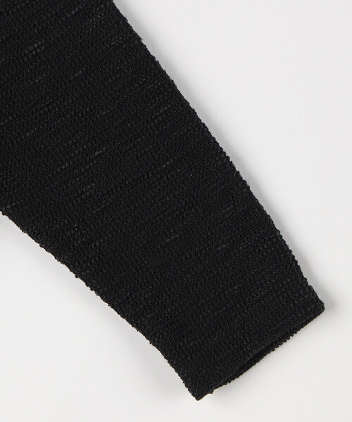 COMME CA ISM（コムサイズム）の「フォーマル ジャージーツイードボレロ(140-160cm)（カーディガン/ボレロ・キッズ・アイボリー/ブラック・160cm/150cm/140cm）」の5枚目の写真