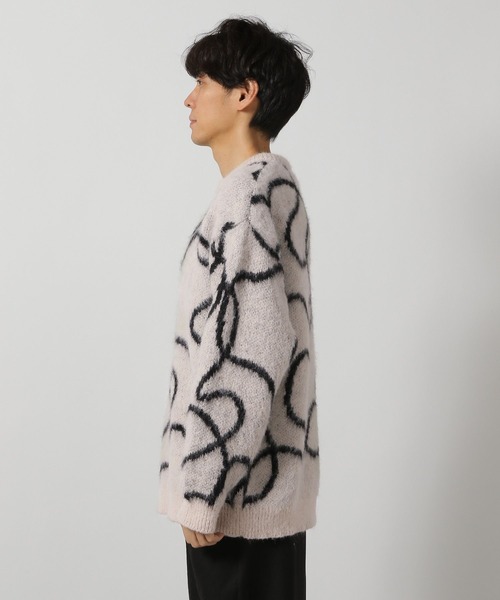 LAKOLE（ラコレ）の「モヘアライクロープニットプルオーバー / 283128（ニット/セーター・メンズ・ブラック/ブルー/ホワイト・LARGE/X-LARGE/MEDIUM）」の11枚目の写真