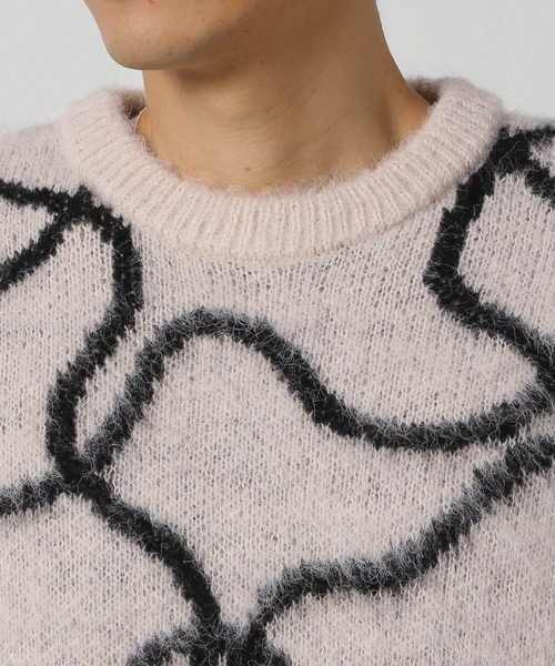 LAKOLE（ラコレ）の「モヘアライクロープニットプルオーバー / 283128（ニット/セーター・メンズ・ブラック/ブルー/ホワイト・LARGE/X-LARGE/MEDIUM）」の13枚目の写真