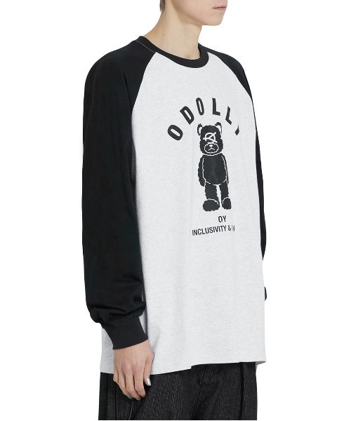 ★OY★ODOLLY RAGLAN L/S TEE - LIGHT MELANGE★正規品/直送料込 OY/オーワイ』 ODOLLY RAGLAN L/S TEE/ オードリーラグラン長袖