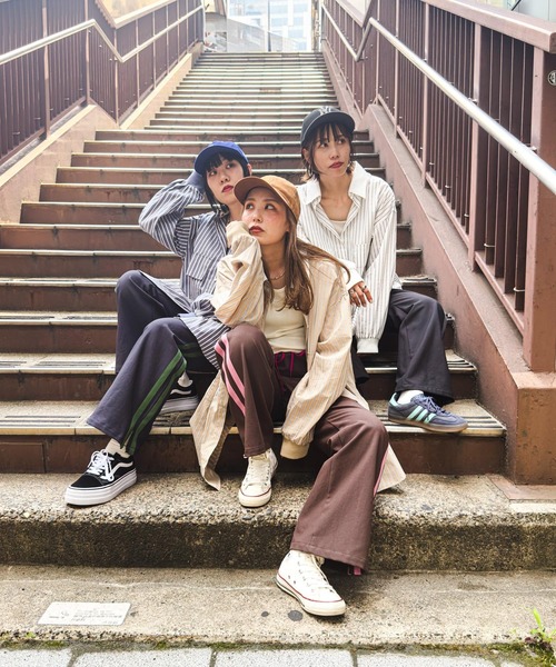 MODE NORM CORE】イージーフレアラインパンツ（その他パンツ