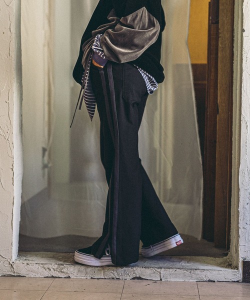 セール】【MODE NORM CORE】イージーフレアラインパンツ（その他パンツ