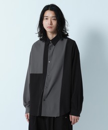 RAGEBLUE（レイジブルー）の「【LUXURY+EASY】OVER SIZE DRAPE SHIRTS / ラグイージー/オーバーサイズドレープシャツ（シャツ/ブラウス）」