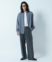 RAGEBLUE（レイジブルー）の「【LUXURY+EASY】OVER SIZE DRAPE SHIRTS / ラグイージー/オーバーサイズドレープシャツ（シャツ/ブラウス）」