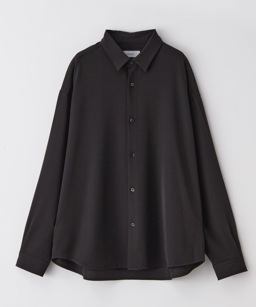 RAGEBLUE（レイジブルー）の「【LUXURY+EASY】OVER SIZE DRAPE SHIRTS / ラグイージー/オーバーサイズドレープシャツ（シャツ/ブラウス・メンズ・ブラック/グレー/ブルー/ホワイト/グリーン/ネイビー/ブラウン/グレー系その他/ブルー系その他2/グレー系その他2/ブルー系その他/オレンジ/ブラック系その他/グリーン系その他/イエロー・SMALL/MEDIUM/LARGE/X-SMALL/X-LARGE）」の19枚目の写真
